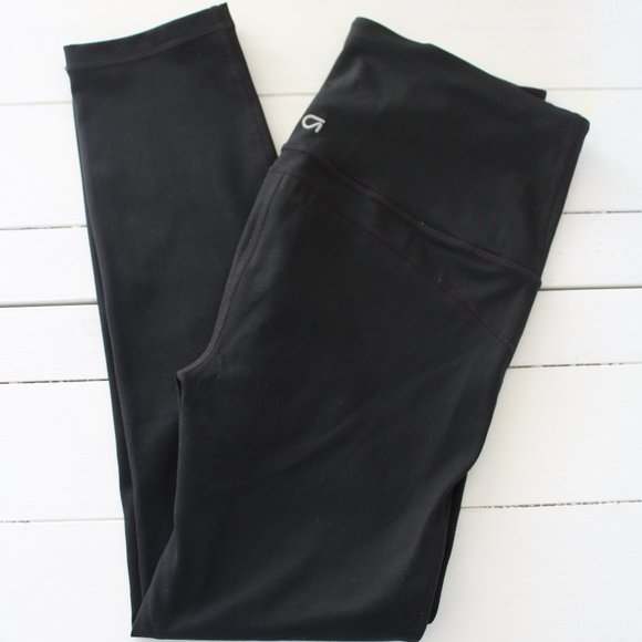 Black 7/8 High Rise Leggings, GAPFit, Size Small - Picture 1 of 7